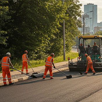 Асфальтирование дорог в Наро-Фоминске